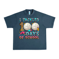 Midnight Navy i tackled 100 days of school volleyball Urban Heavy Tee - Zillion Design Studio