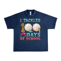 Navy i tackled 100 days of school volleyball Urban Heavy Tee - Zillion Design Studio