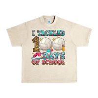 Sandshell i tackled 100 days of school volleyball Urban Heavy Tee - Zillion Design Studio
