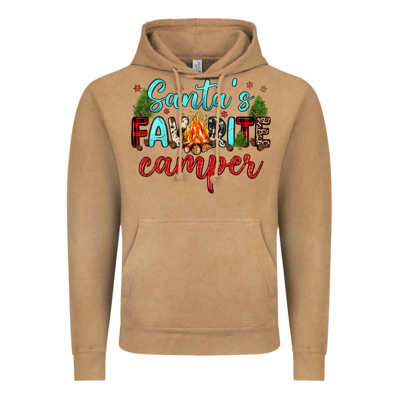 Santa S Favorite Camper Vintage Hoodie by JahusDesignShop | Teevron