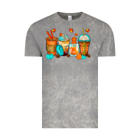 Cloud Rock thankful coffee cups Vintage Tee - Zillion Design Studio