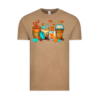 Vintage Coffee thankful coffee cups Vintage Tee - Zillion Design Studio