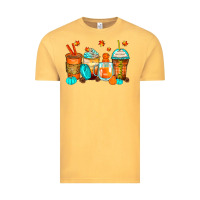 Vintage Mustard thankful coffee cups Vintage Tee - Zillion Design Studio