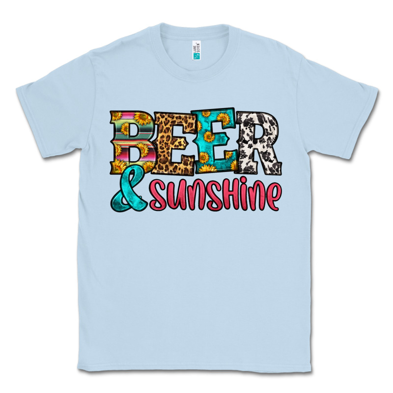 Beer And Sunshine Classic Tee by HRA Design Shop | Teevron