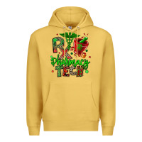 Antique Gold christmas rx pharmacy tech Premium Hoodie - MaliasSmallBusiness