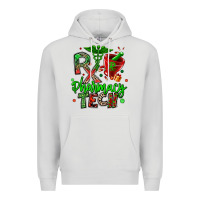 Dove Grey christmas rx pharmacy tech Premium Hoodie - MaliasSmallBusiness
