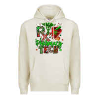 Oatmeal Heather christmas rx pharmacy tech Premium Hoodie - MaliasSmallBusiness