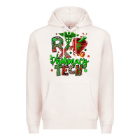 Pale Pink christmas rx pharmacy tech Premium Hoodie - MaliasSmallBusiness