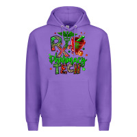 Purple christmas rx pharmacy tech Premium Hoodie - MaliasSmallBusiness
