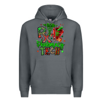 Rock christmas rx pharmacy tech Premium Hoodie - MaliasSmallBusiness