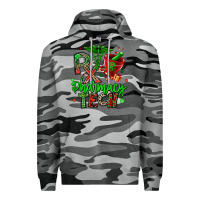 Slate Camo christmas rx pharmacy tech Premium Hoodie - MaliasSmallBusiness