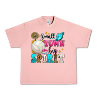 Salmon small town big spirit volleyball Urban Heavy Tee - Zillion Design Studio
