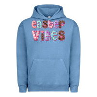 Pigment Pebble Blue Easter vibes Urban Hoodie - RanaPortraitStore