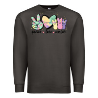 Smoke peace love peeps Premium Sweatshirt - MaliasSmallBusiness
