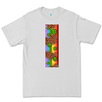 Dove Grey St. Patrick's Day Western Shamrock Leopard Rainbow Premium Tee - Artiststas