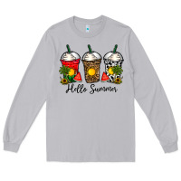 Moon Dust hello summer Long Sleeve Tee - CowhideDigitalArt