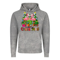 Cloud Rock merry christmas flamingo Vintage Hoodie - Zillion Design Studio