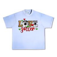 Grape Ice love soccer Urban Heavy Tee - Zillion Design Studio