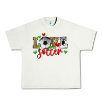 Pistachio love soccer Urban Heavy Tee - Zillion Design Studio