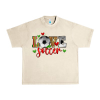 Sandshell love soccer Urban Heavy Tee - Zillion Design Studio