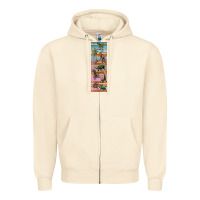 Sandshell dinosaurs pen wrap Zipper Hoodie - Artiststas