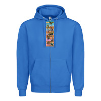 True Royal dinosaurs pen wrap Zipper Hoodie - Artiststas