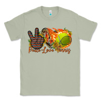 Matcha peace love tennis Classic Tee - RacoonDesign