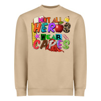 Mushroom not all heros wear capes Heavyweight Sweatshirt - Zillion Design Studio