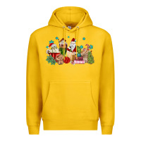 Lemon santa coffee Premium Hoodie - MaliasSmallBusiness