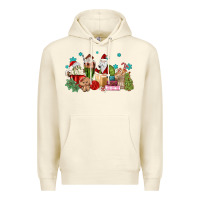 Sandshell santa coffee Premium Hoodie - MaliasSmallBusiness