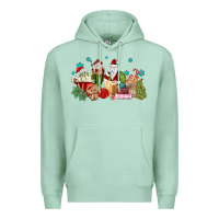 Seafoam santa coffee Premium Hoodie - MaliasSmallBusiness