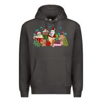 Smoke santa coffee Premium Hoodie - MaliasSmallBusiness
