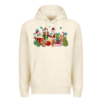 Tofu santa coffee Premium Hoodie - MaliasSmallBusiness