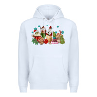 White santa coffee Premium Hoodie - MaliasSmallBusiness