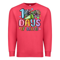 Cardinal 100 days of school cheer Premium Sweatshirt - MaliasSmallBusiness