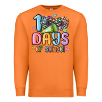 Carrot 100 days of school cheer Premium Sweatshirt - MaliasSmallBusiness
