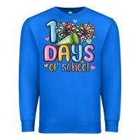True Royal 100 days of school cheer Premium Sweatshirt - MaliasSmallBusiness