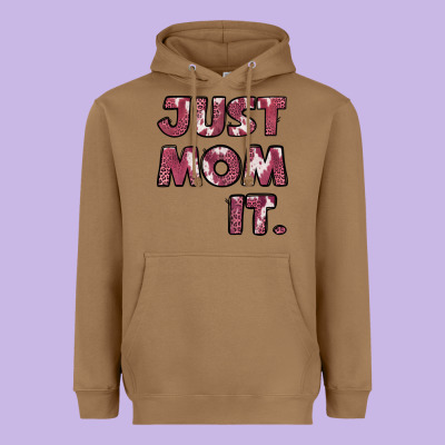 Just Mom It Heavyweight Hoodie Designed By Jasminsmagicworld