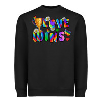 Black love wins Heavyweight Sweatshirt - Zillion Design Studio