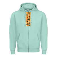 Seafoam dinosaurs pen wrap Zipper Hoodie - Artiststas