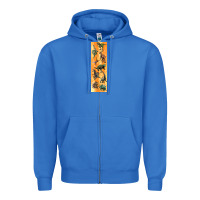 True Royal dinosaurs pen wrap Zipper Hoodie - Artiststas