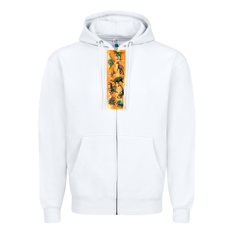 Dinosaurs Pen Wrap Zipper Hoodie by Artiststas | Teevron