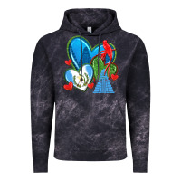 Cloud Black guatemala hearts Vintage Hoodie - texasbilliewilder