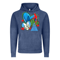 Vintage Denim guatemala hearts Vintage Hoodie - texasbilliewilder