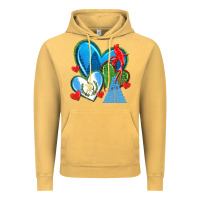 Guatemala Hearts Vintage Hoodie | Teevron
