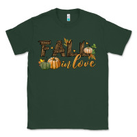 Sports Green fall in love Classic Tee - BundleAndBundleShop