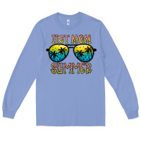 Colony Blue hot mom summer Long Sleeve Tee - CowhideDigitalArt