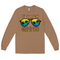 Toasted Coconut hot mom summer Long Sleeve Tee - CowhideDigitalArt