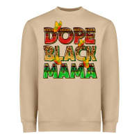 Mushroom dope black mama with butterflies Heavyweight Sweatshirt - texasbilliewilder