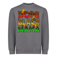 Storm dope black mama with butterflies Heavyweight Sweatshirt - texasbilliewilder